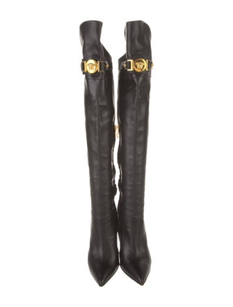 Versace Collection Leather Boots