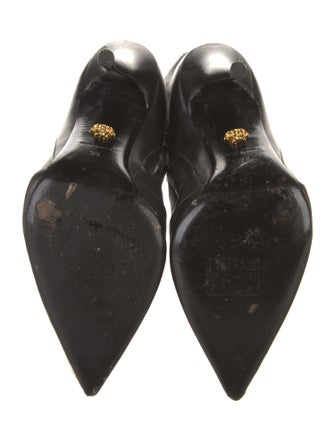 Versace Collection Leather Boots