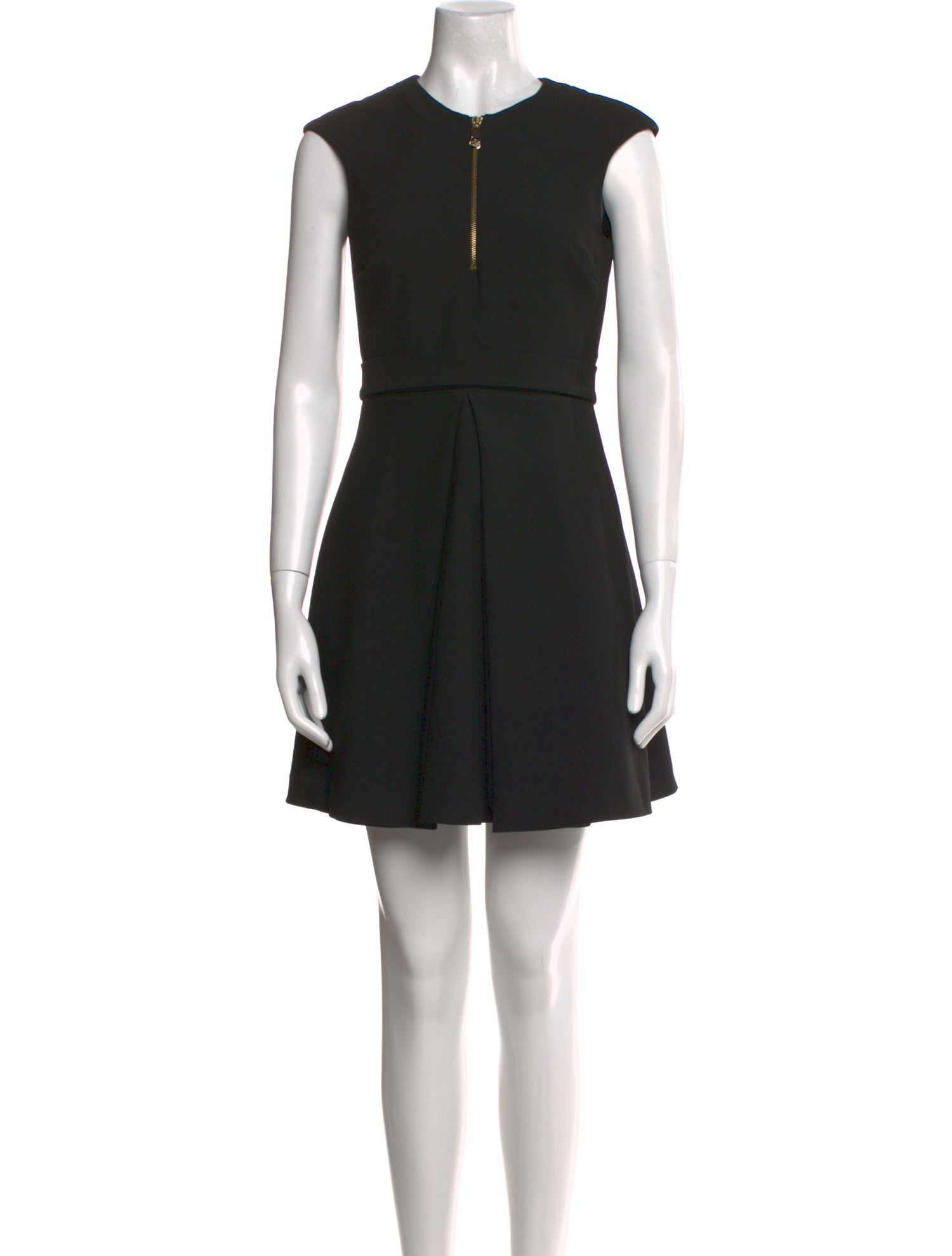 Versace Collection Crew Neck Mini Dress