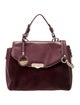 Versace Collection Leather Top Handle Bag