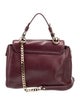 Versace Collection Leather Top Handle Bag