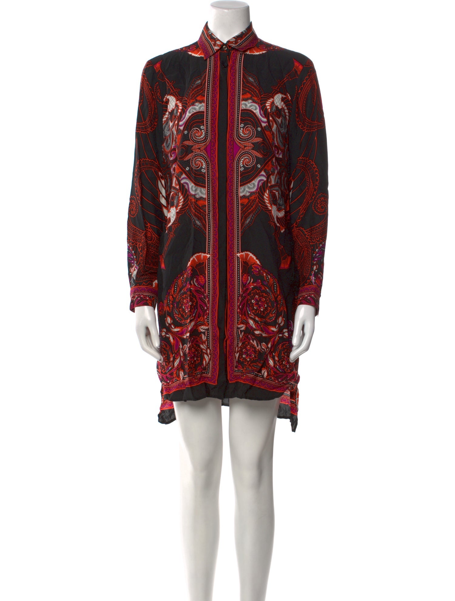 Versace Collection Silk Mini Dress