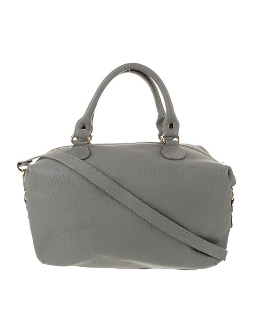 Versace Collection Leather Top Handle Bag