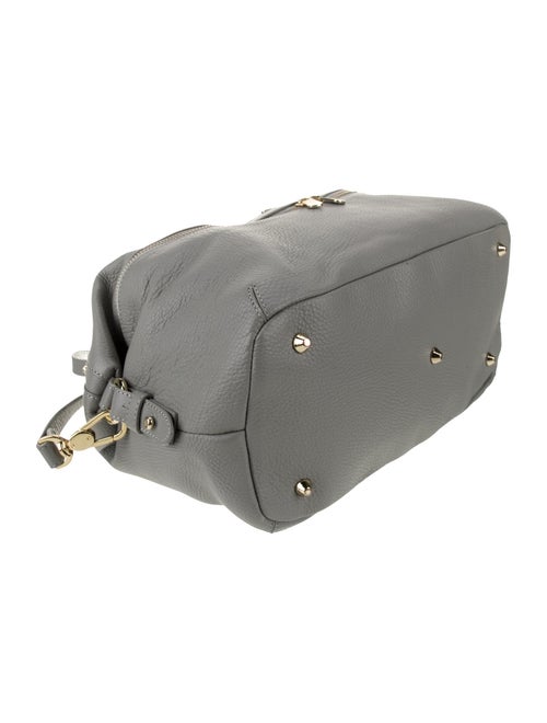 Versace Collection Leather Top Handle Bag