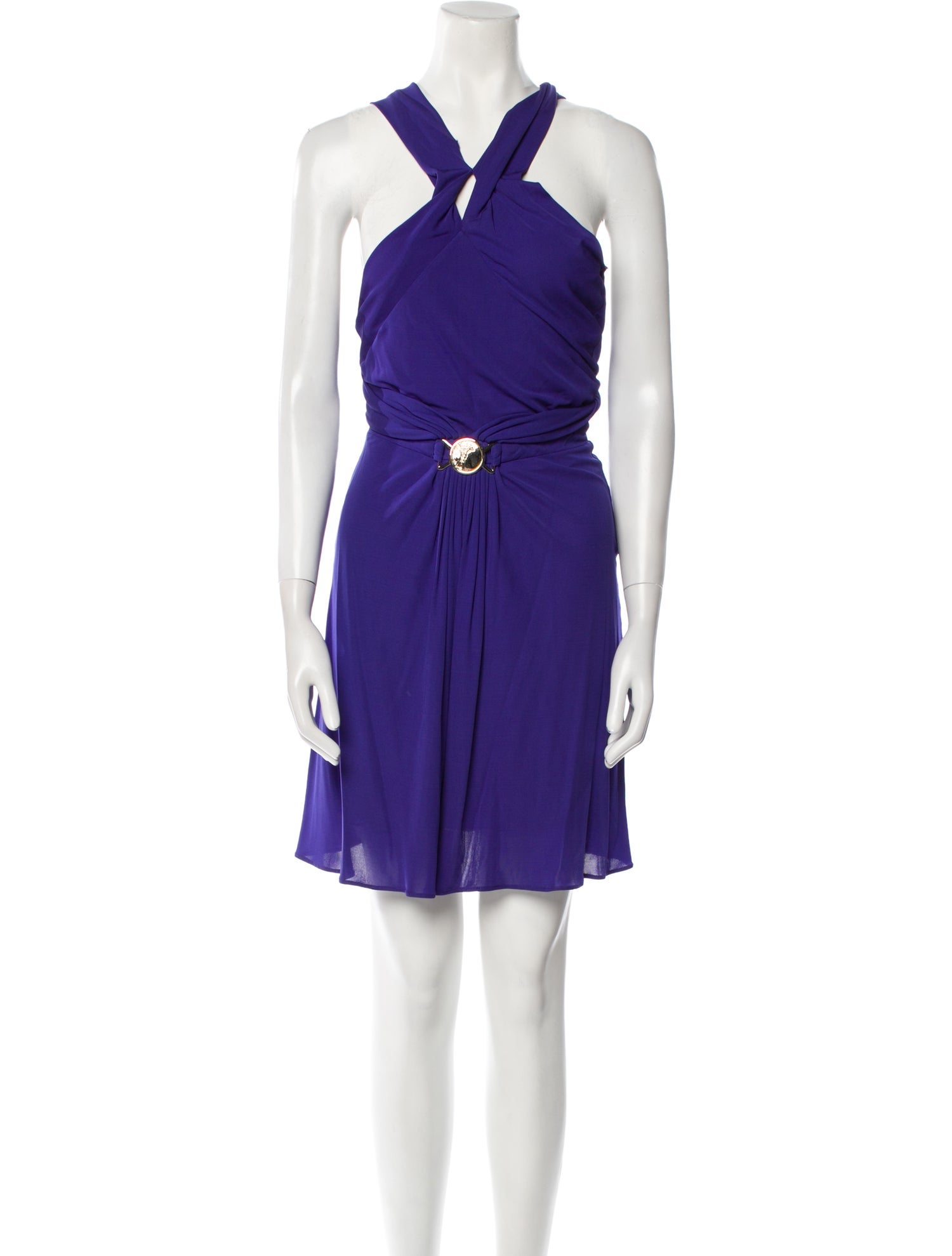 Versace Collection Halterneck Mini Dress