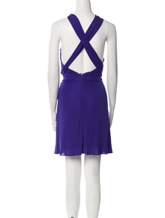 Versace Collection Halterneck Mini Dress