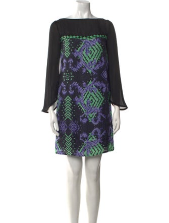 Versace Collection Silk Mini Dress