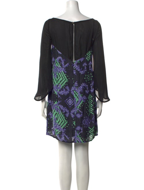 Versace Collection Silk Mini Dress