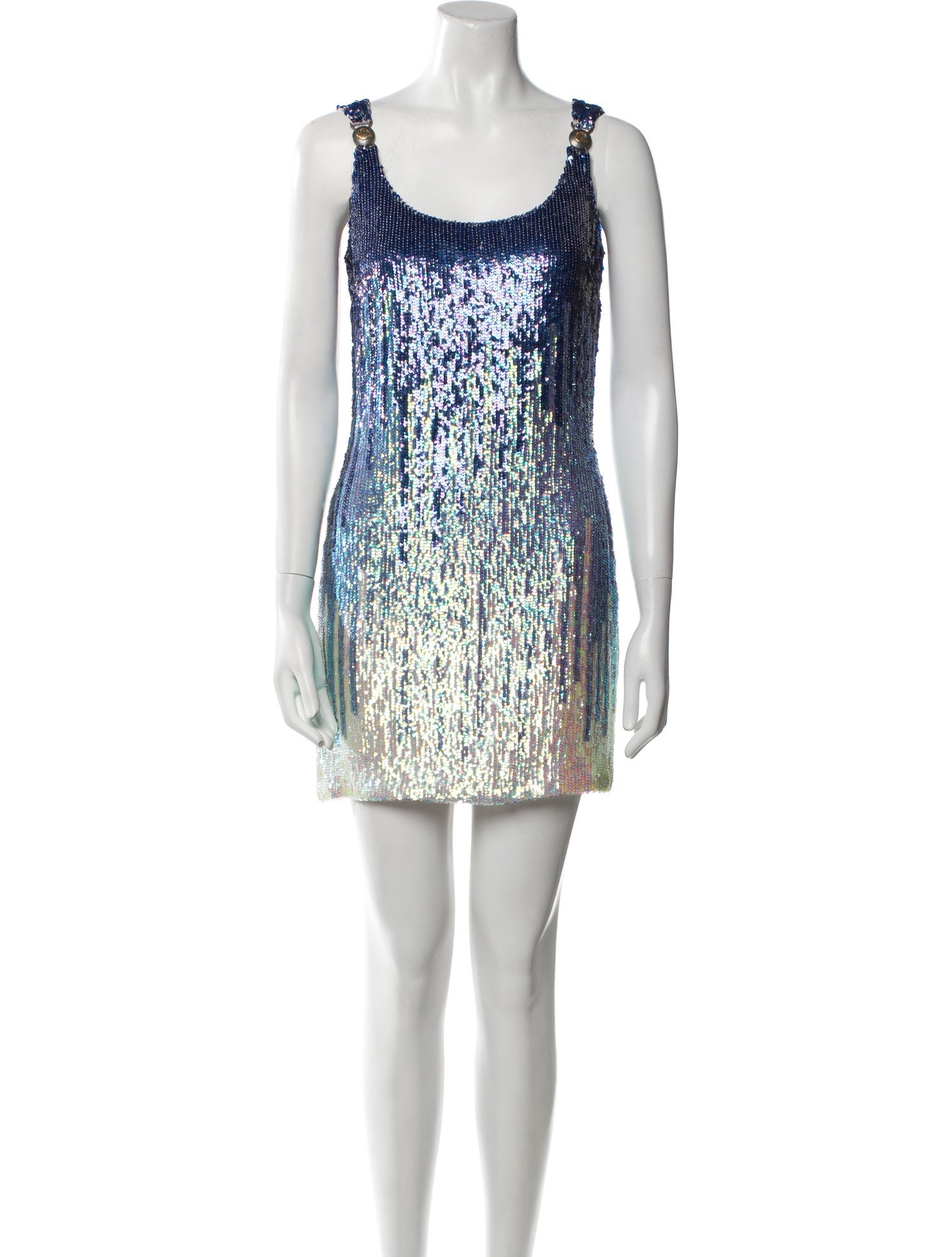 Versace Collection Sequin Mini Dress