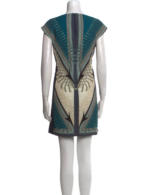 Versace Collection Printed Mini Dress