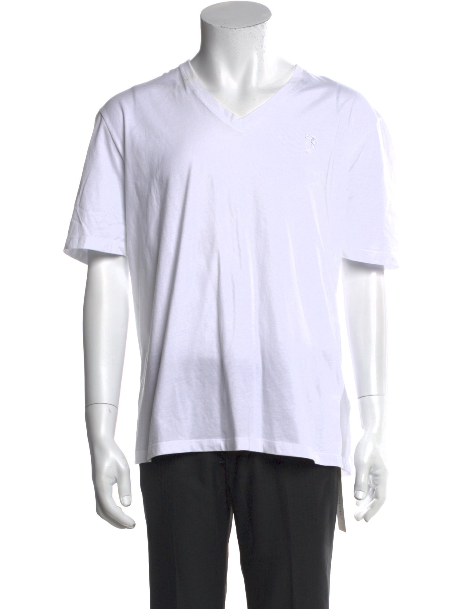 Versace Collection V-Neck Short Sleeve T-Shirt