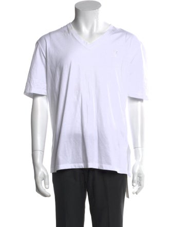 Versace Collection V-Neck Short Sleeve T-Shirt