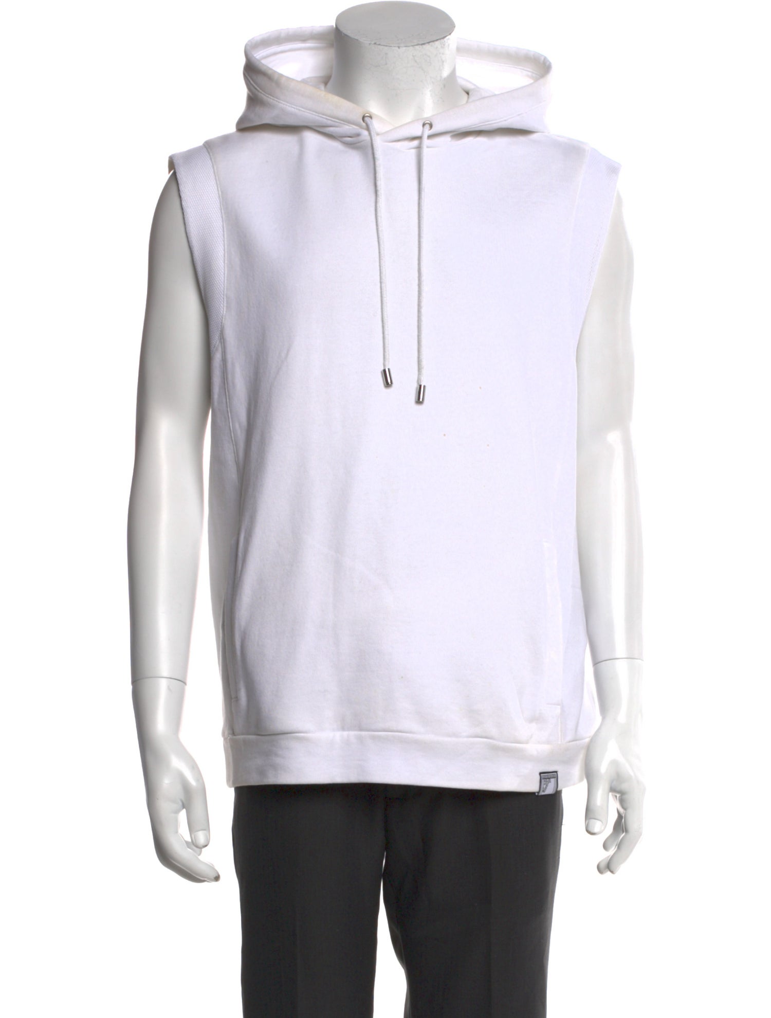 Versace Collection Crew Neck Sleeveless Hoodie