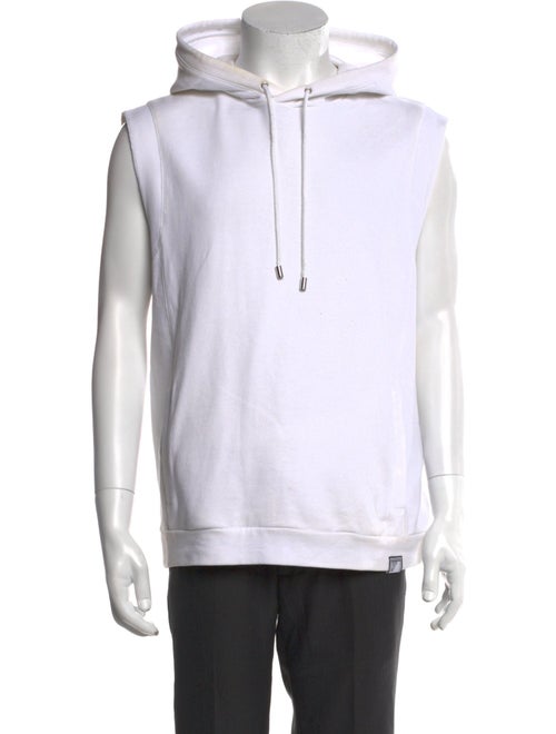 Versace Collection Crew Neck Sleeveless Hoodie