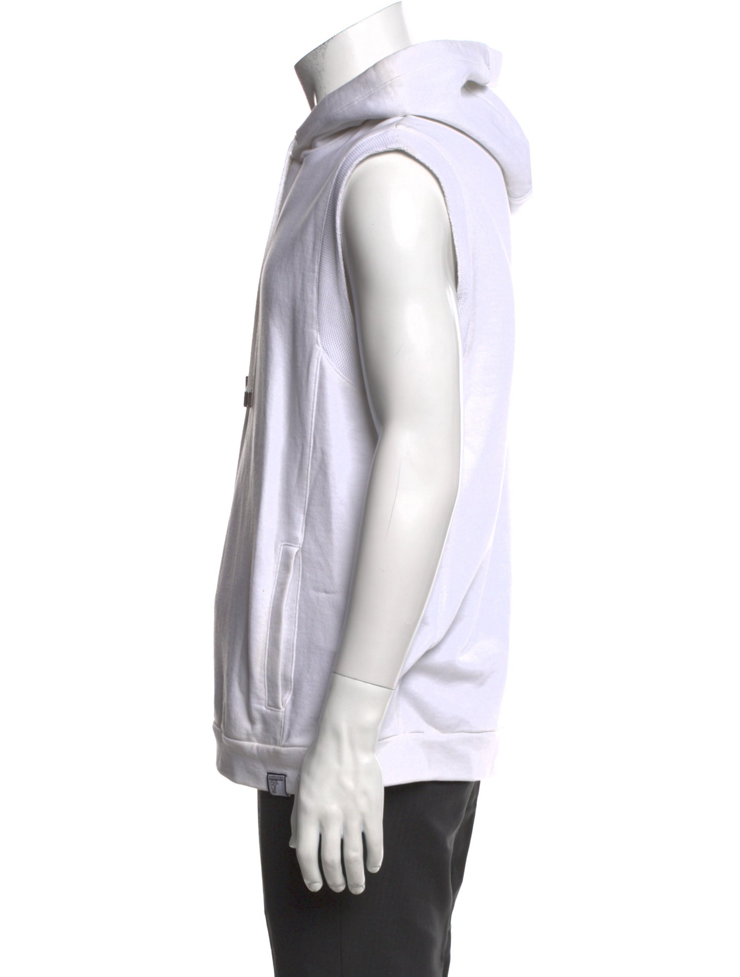 Versace Collection Crew Neck Sleeveless Hoodie
