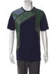 Versace Collection Graphic Print Crew Neck T-Shirt
