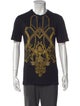 Versace Collection Graphic Print Crew Neck T-Shirt