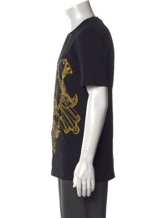 Versace Collection Graphic Print Crew Neck T-Shirt