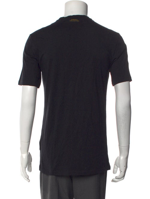 Versace Collection Graphic Print Crew Neck T-Shirt