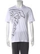 Versace Collection Graphic Print Crew Neck T-Shirt