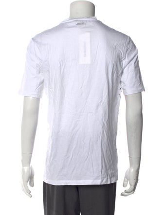 Versace Collection Graphic Print Crew Neck T-Shirt