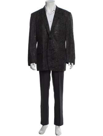 Versace Collection Glitter Accents Blazer