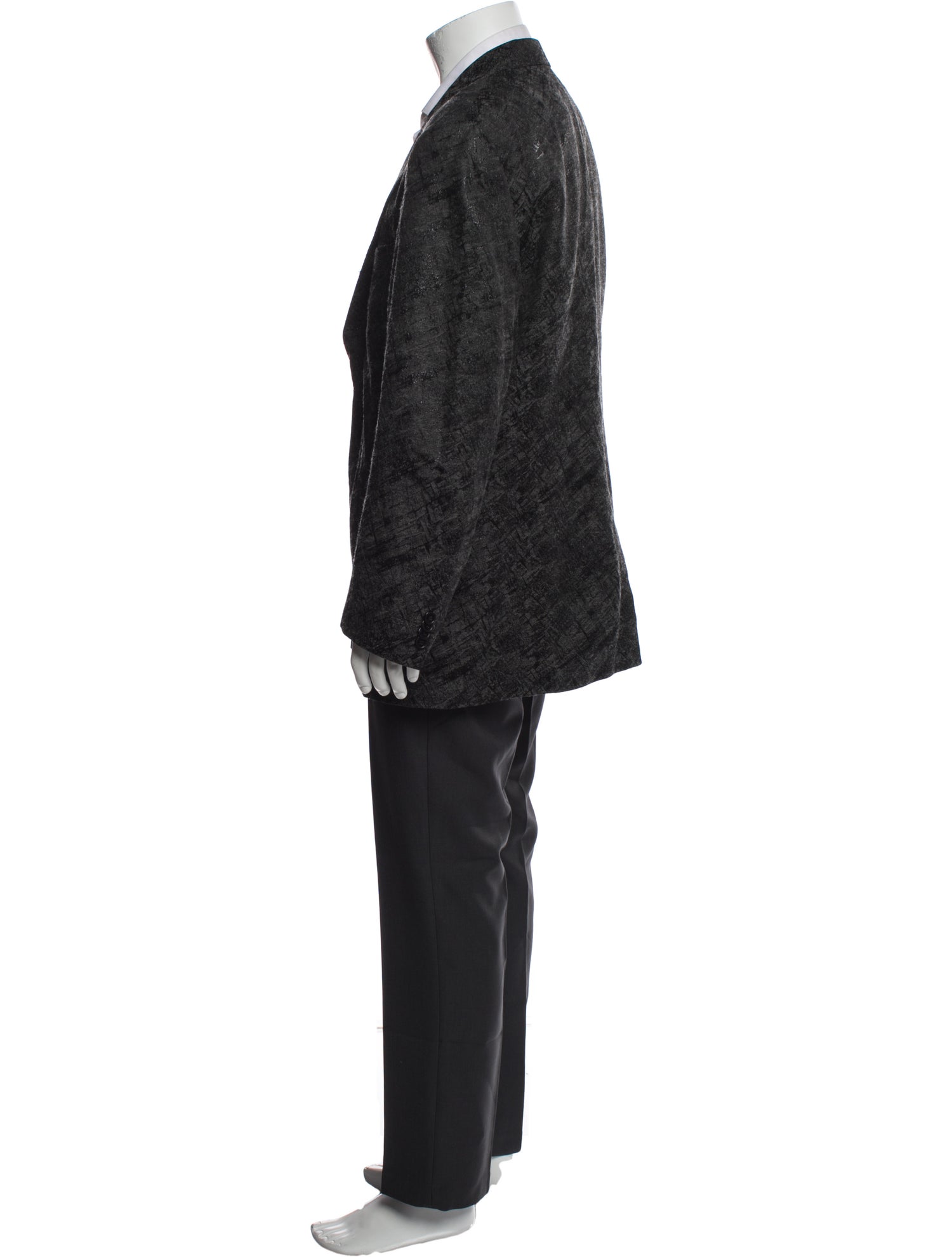 Versace Collection Glitter Accents Blazer