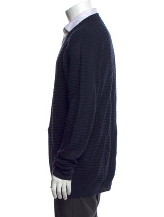 Versace Collection V-Neck Long Sleeve Pullover