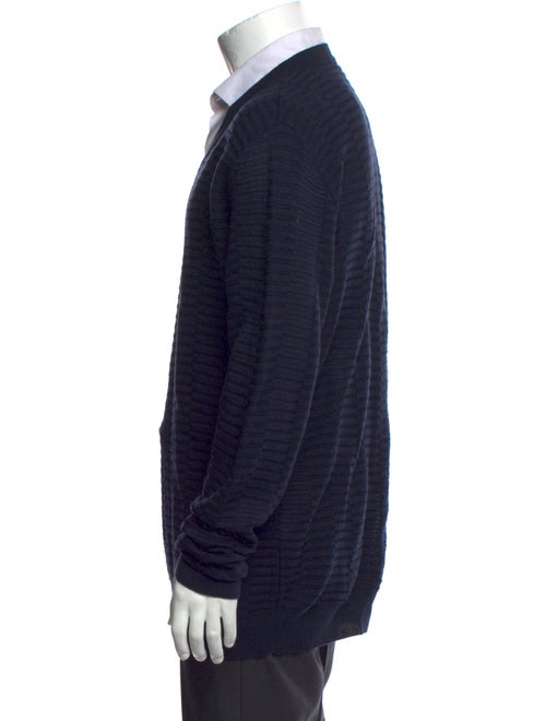 Versace Collection V-Neck Long Sleeve Pullover