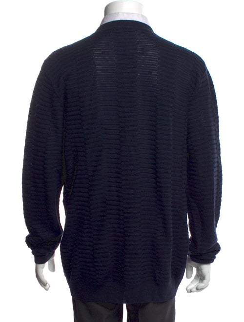 Versace Collection V-Neck Long Sleeve Pullover