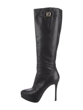 Versace Collection Leather Boots