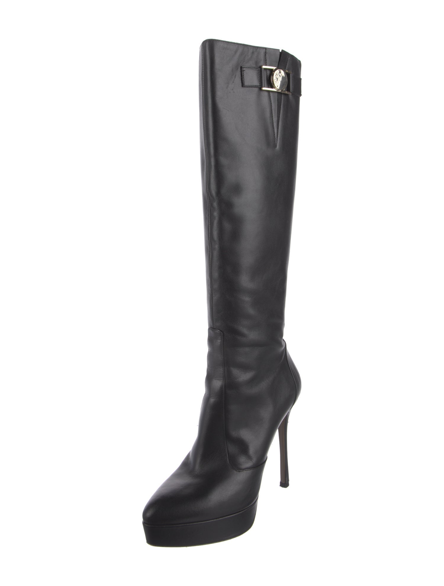 Versace Collection Leather Boots