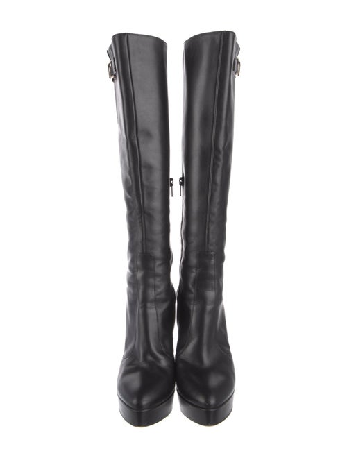Versace Collection Leather Boots