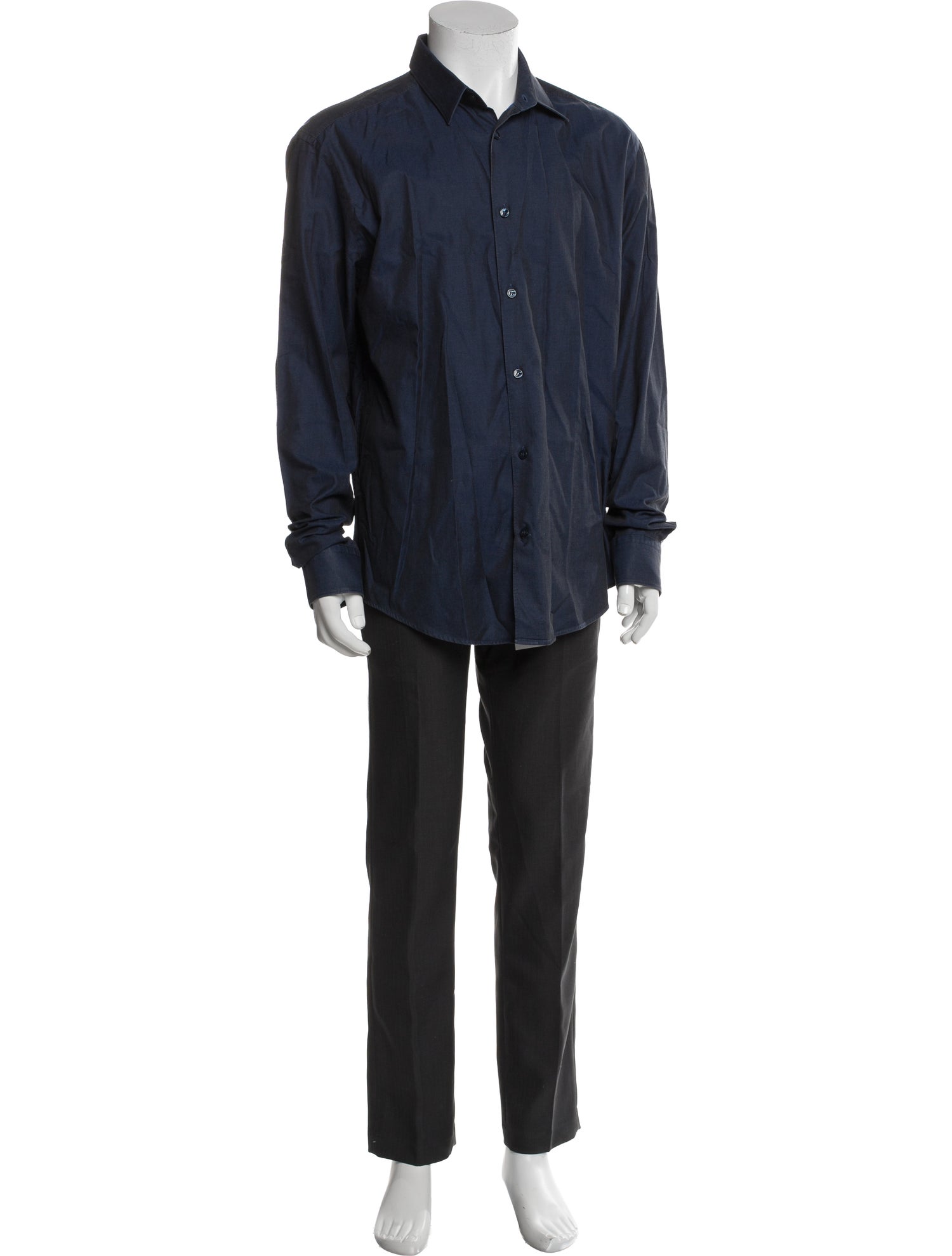 Versace Collection Long Sleeve Dress Shirt