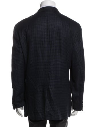 Versace Collection Bamboo Printed Blazer
