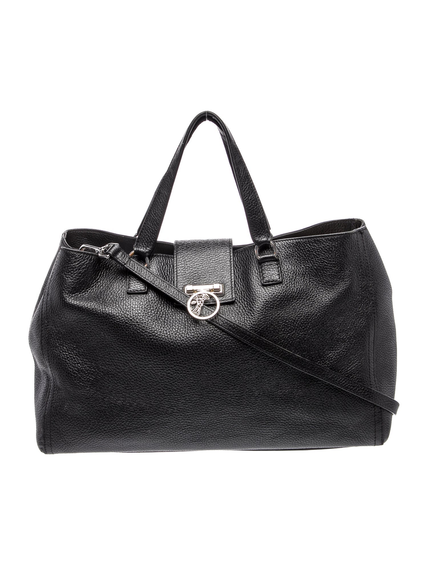 Versace Collection Leather Shoulder Bag