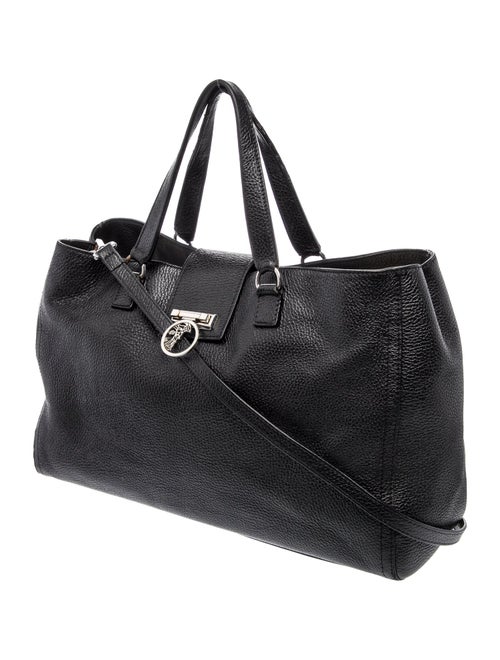 Versace Collection Leather Shoulder Bag