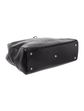 Versace Collection Leather Shoulder Bag