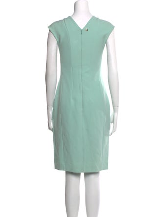 Versace Collection V-Neck Knee-Length Dress