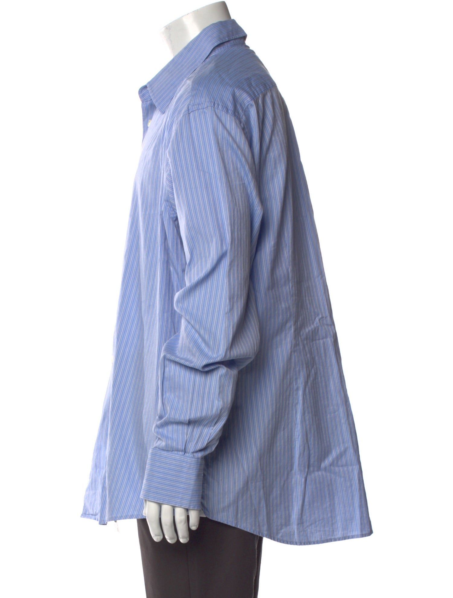 Versace Collection Striped Long Sleeve Shirt