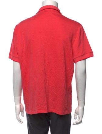 Versace Collection Medusa Insignia Collar Polo Shirt