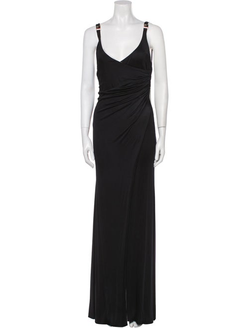 Versace Collection V-Neck Long Dress