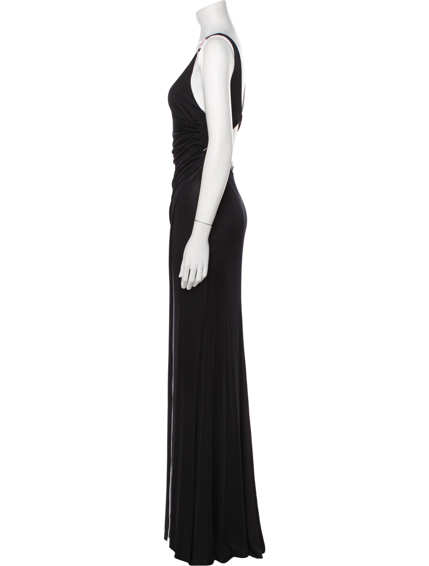 Versace Collection V-Neck Long Dress
