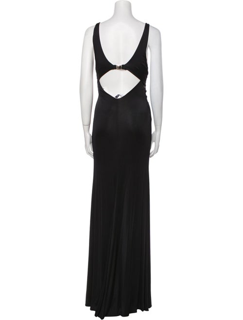 Versace Collection V-Neck Long Dress