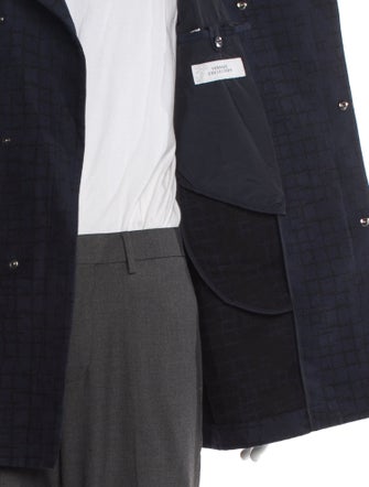 Versace Collection Medusa Insignia Peacoat