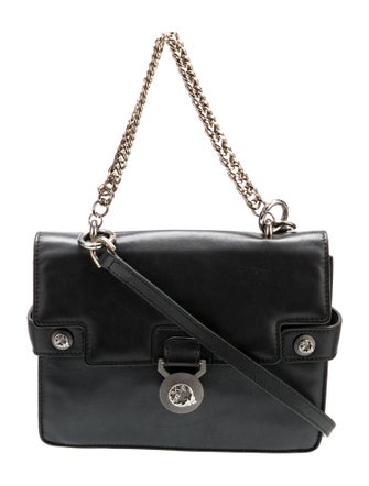 Versace Collection Leather Crossbody Bag