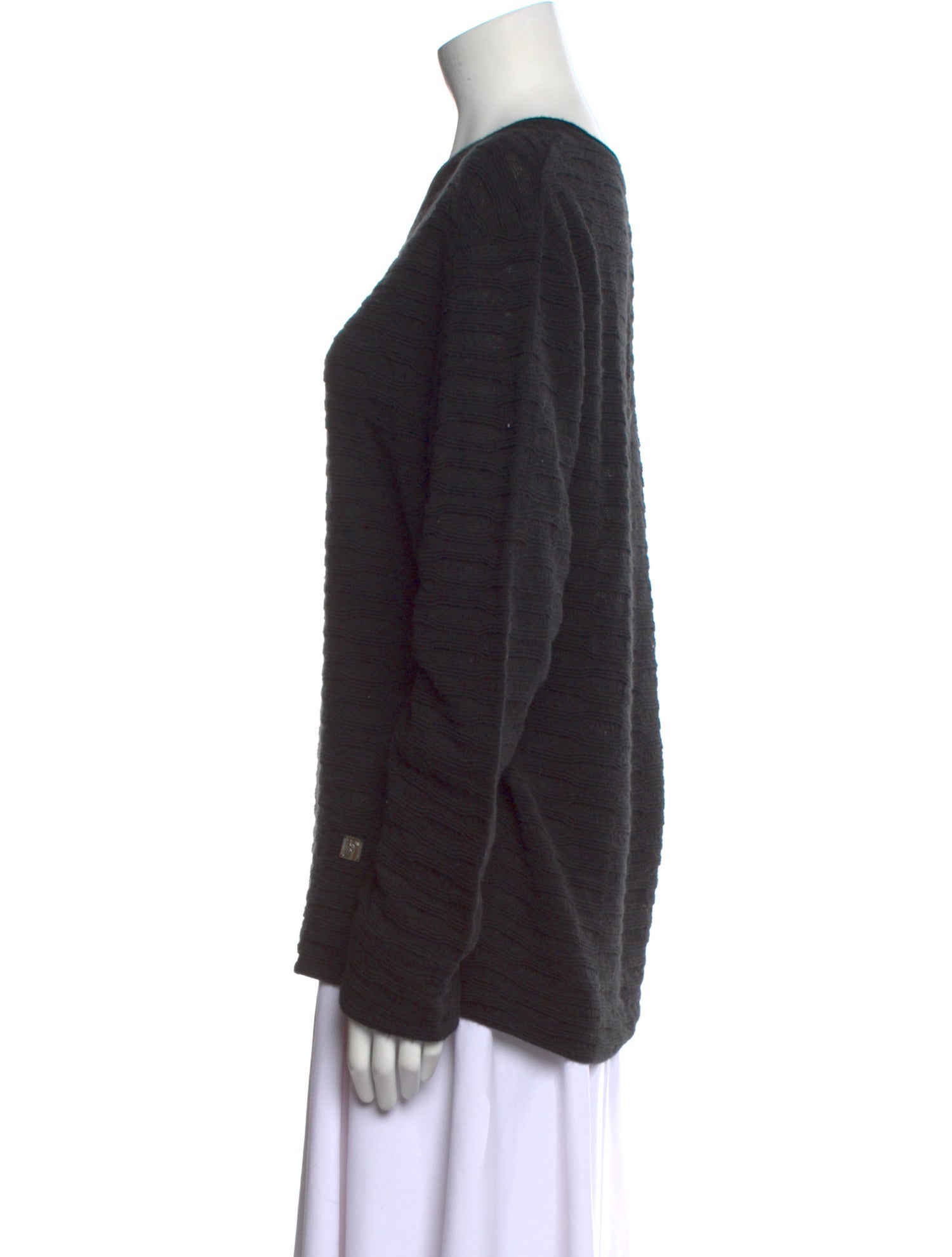 Versace Collection Wool V-Neck Sweater