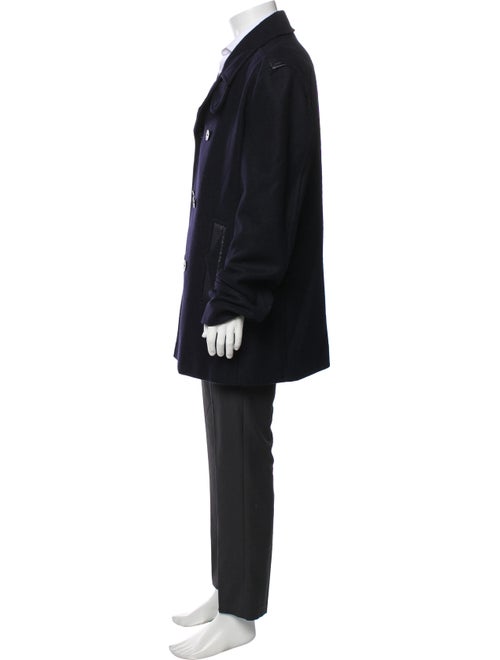 Versace Collection Wool Trench Coat