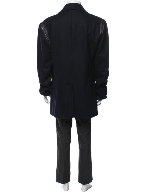 Versace Collection Wool Trench Coat
