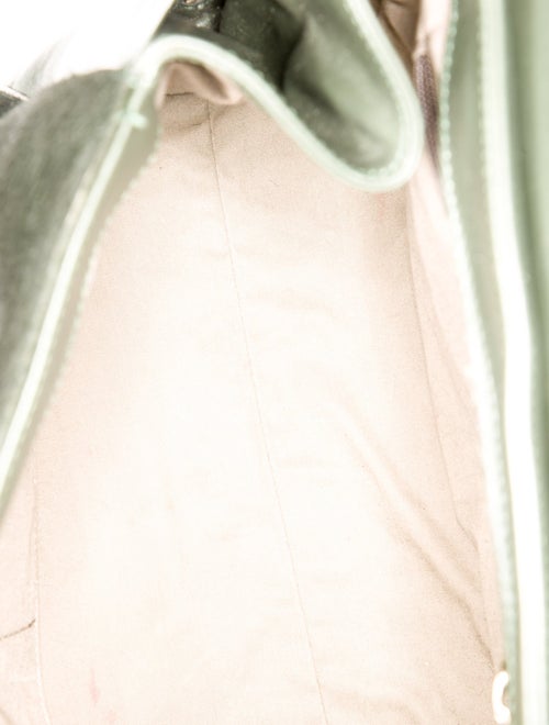 Versace Collection Leather Top Handle Bag